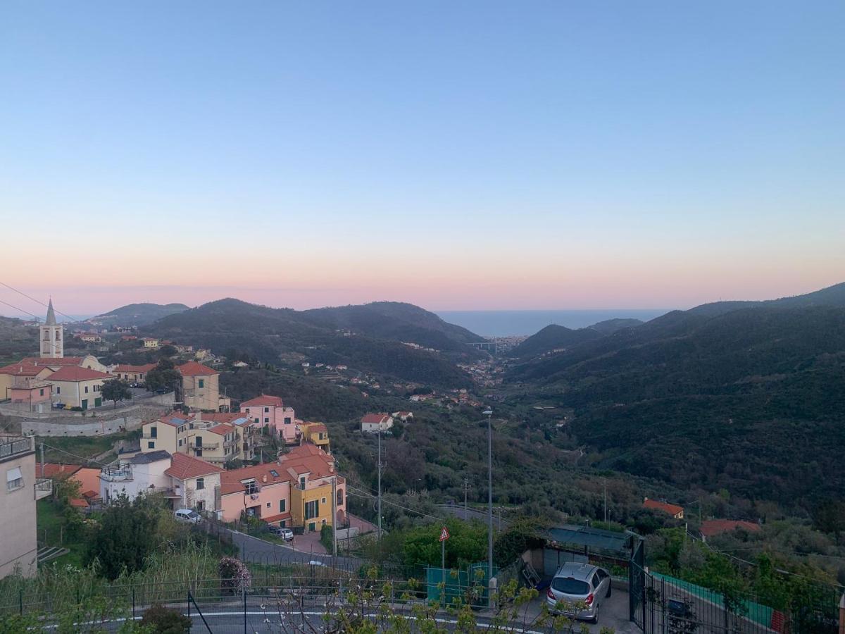 Casa Indipendente Su Due Livelli In Liguria-Vista Mare 6-7 Posti Apartment Magliolo ภายนอก รูปภาพ